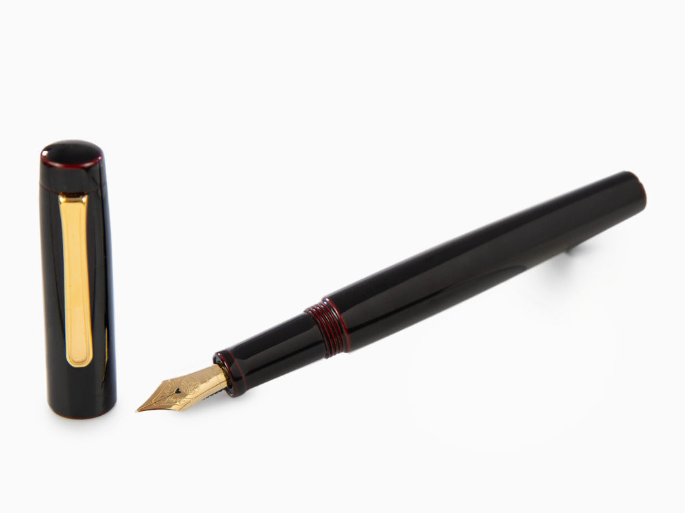 Stylo Plume Nakaya Neo-Standard Kuro-Tamenuri, Ebonite Laque Urushi