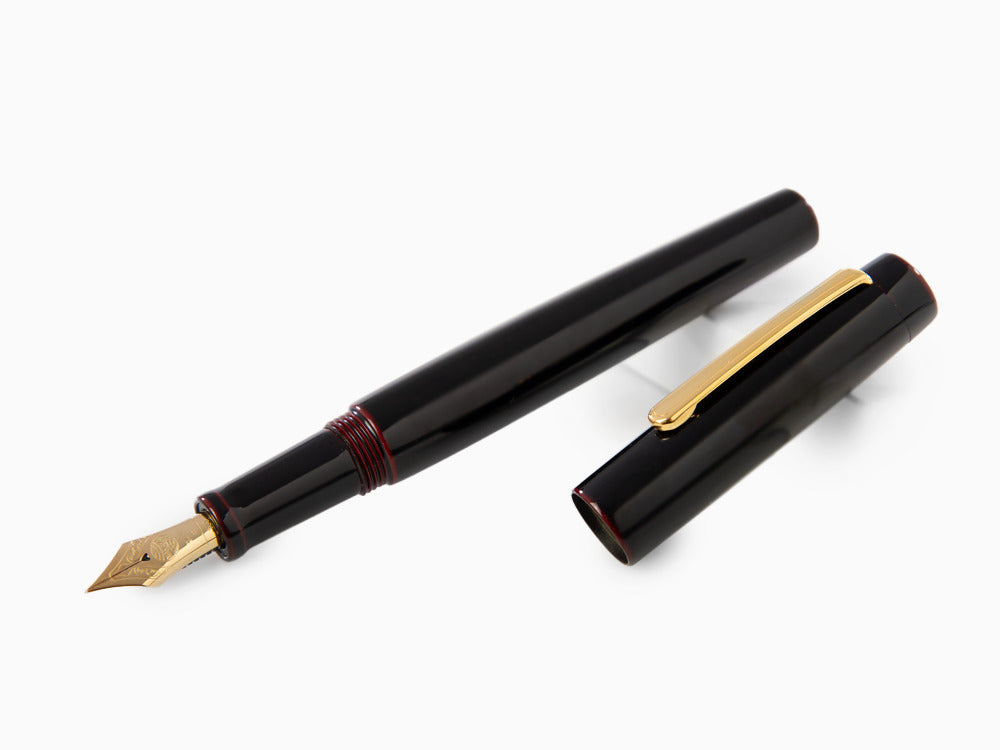 Stylo Plume Nakaya Neo-Standard Kuro-Tamenuri, Ebonite Laque Urushi