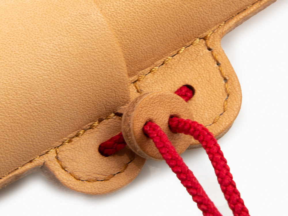 Étui Stylo Nakaya, Cuir, Marron / Rouge, 1 Instrument D'écriture