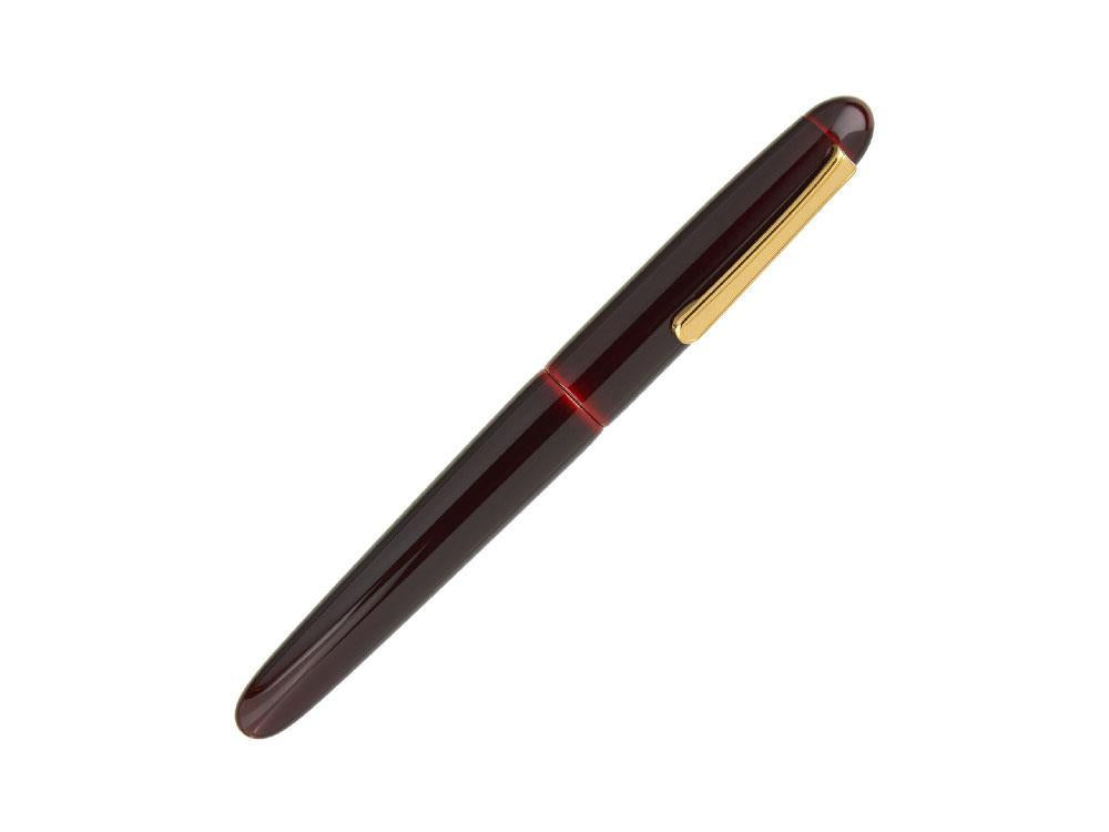 Stylo Plume Nakaya Writer Long, Aka Tamenuri, Laque urushi sur ébonite