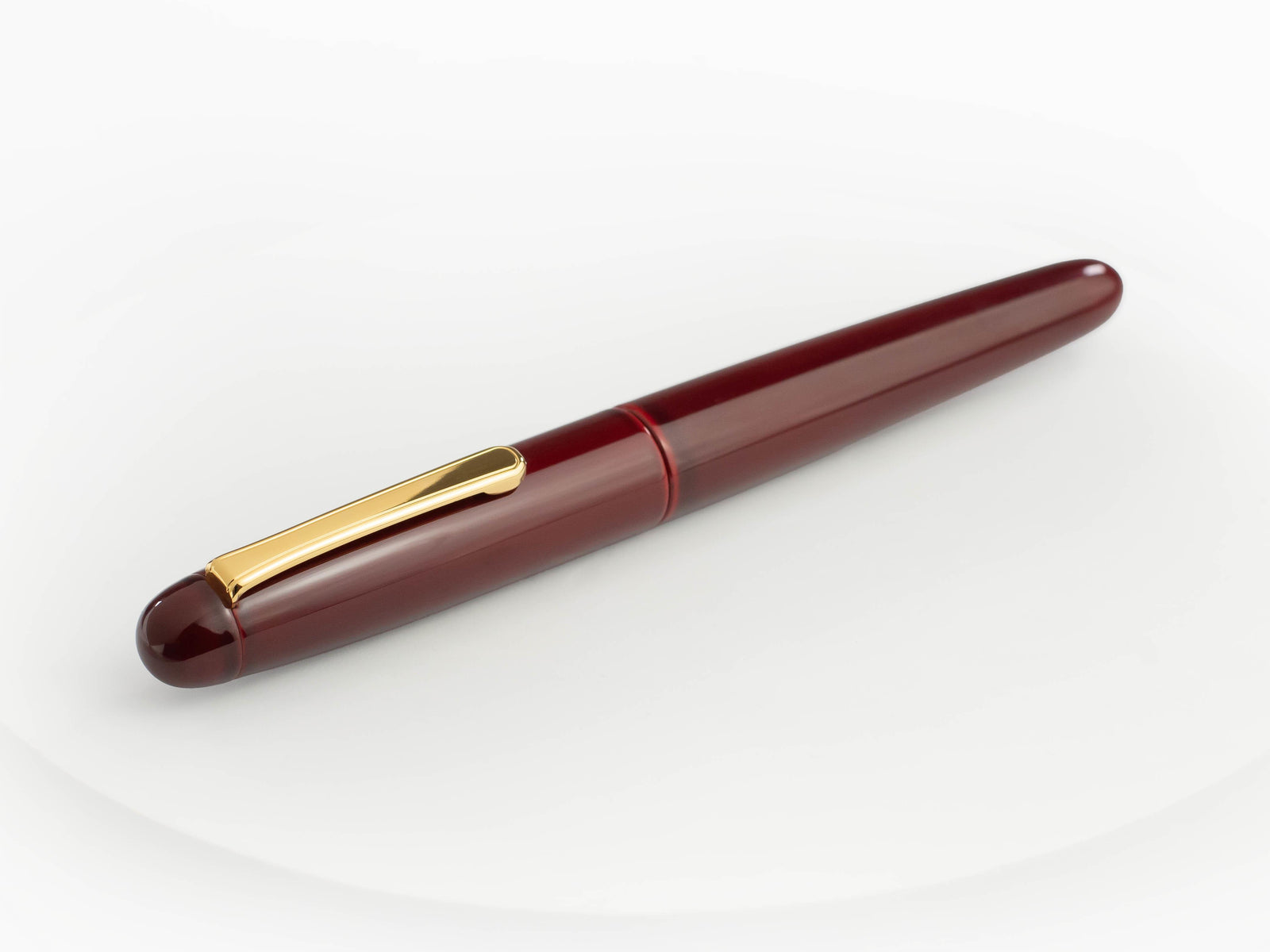 Stylo Plume Nakaya Writer Portable, Aka Tamenuri, Laque urushi, Métal