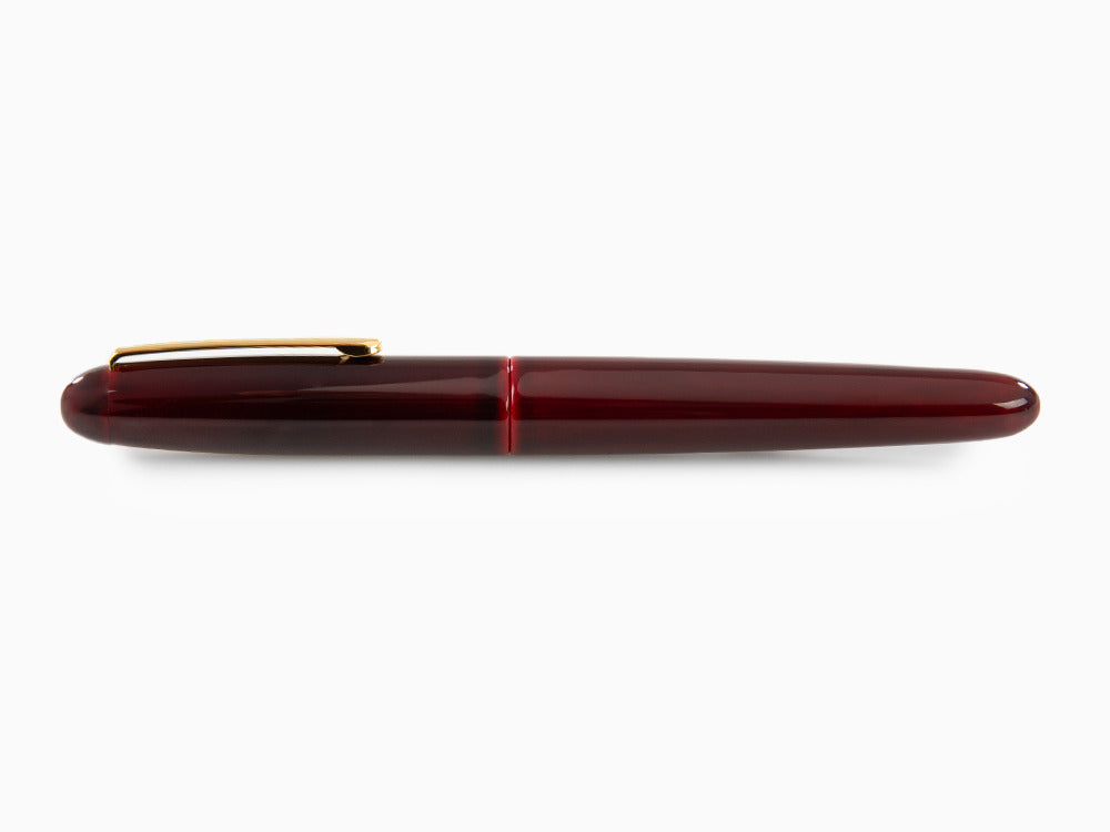 Stylo Plume Nakaya Writer Portable , Aka Tamenuri, Ébonite