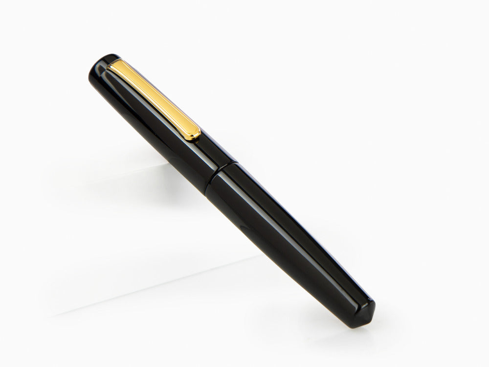 Stylo Plume Nakaya Writer Kuro-Roiro Noir, Piccolo, Ebonite, Or