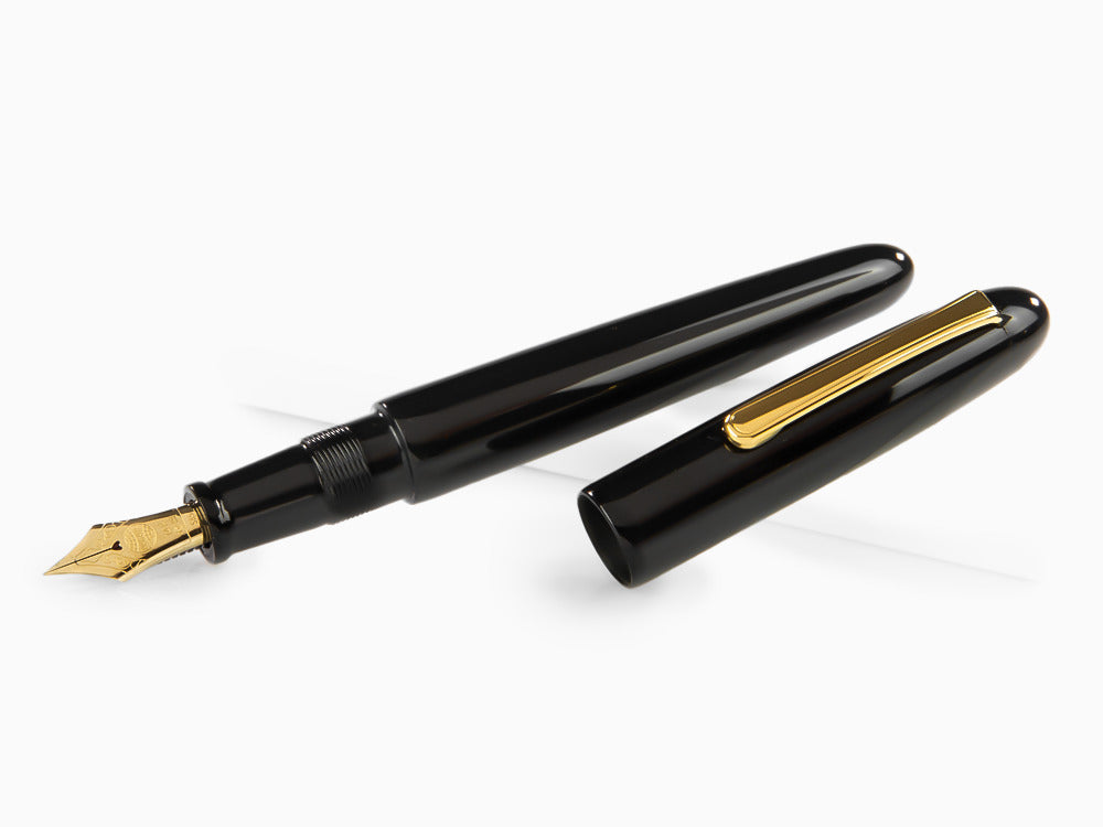 Stylo Plume Nakaya Writer Kuro-Roiro Portable, Laque urushi sur ébonite
