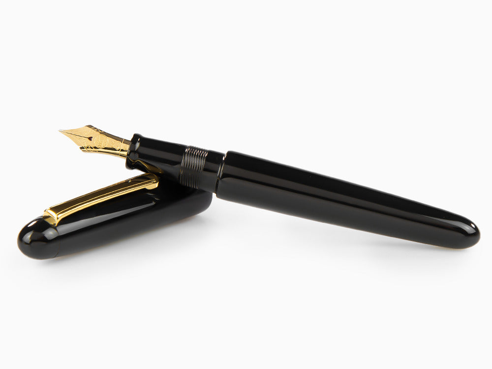 Stylo Plume Nakaya Writer Kuro-Roiro Portable, Laque urushi sur ébonite