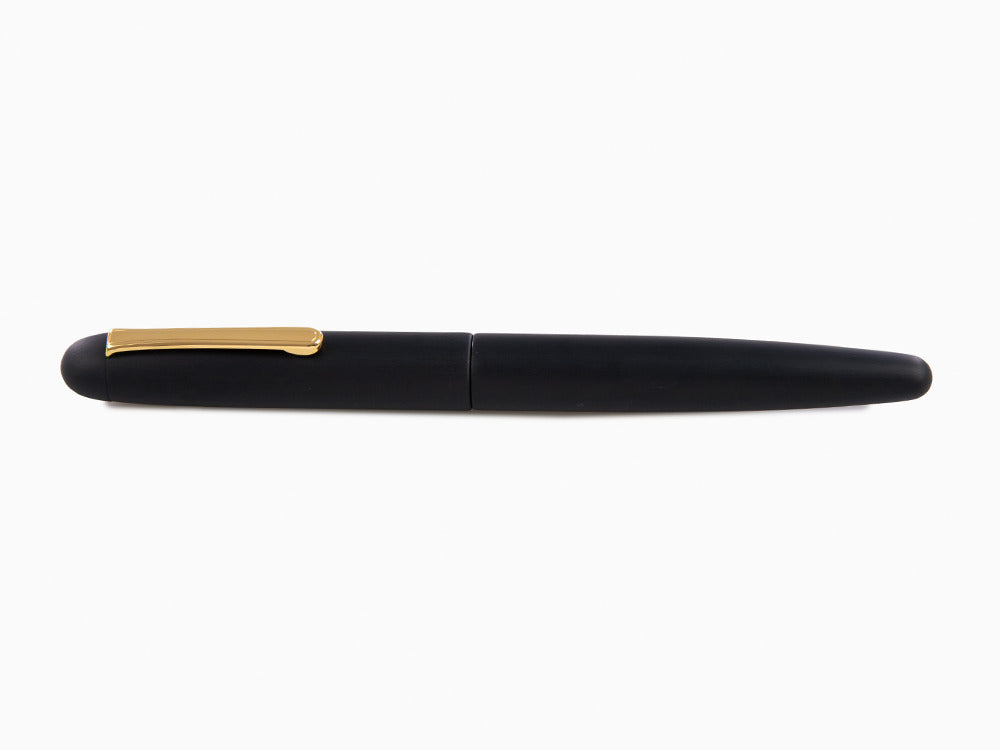 Stylo Plume Nakaya Writer Black Hairline, Long, Ebonite