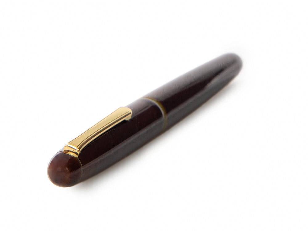 Stylo Plume Nakaya Writer Long, Heki Tamenuri, Laque urushi sur ébonite