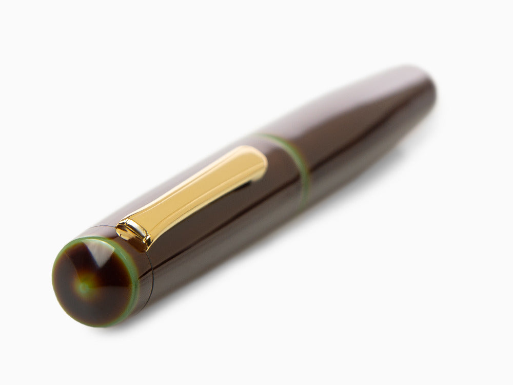 Stylo Plume Nakaya Writer Heki-Tamenuri, Piccolo, Ebonite, Urushi, Or