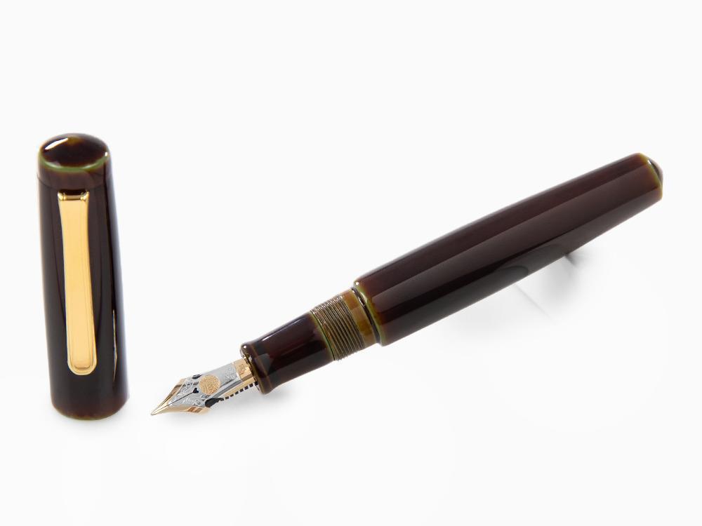 Stylo Plume Nakaya Writer Heki-Tamenuri, Piccolo, Bicolore, Elastic