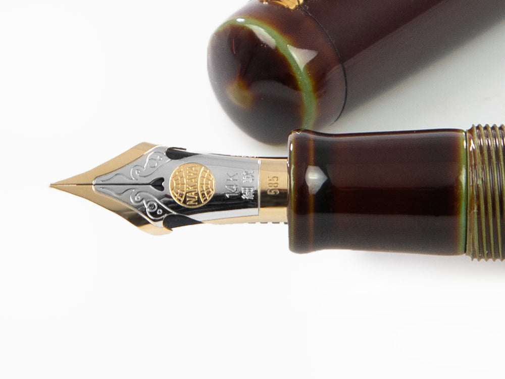 Stylo Plume Nakaya Writer Heki-Tamenuri, Piccolo, Bicolore, Elastic