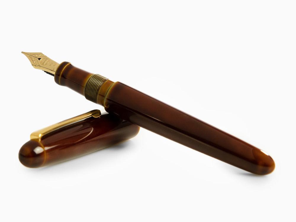 Stylo Plume Nakaya Writer Heki-Tamenuri Portable, Urushi, Plume Italique
