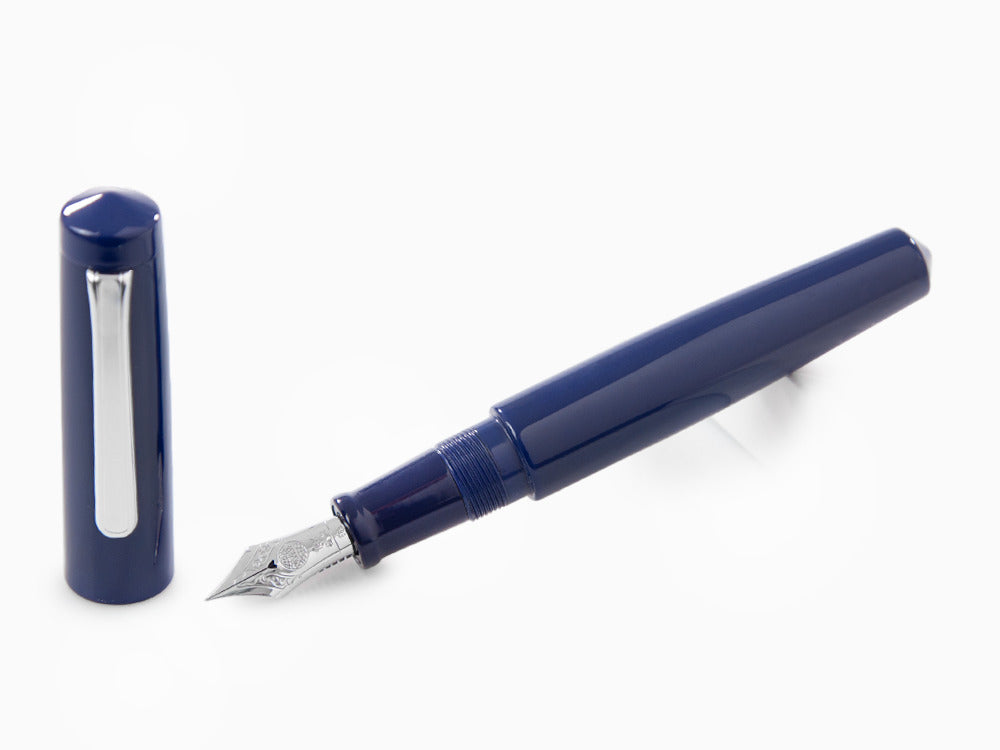 Stylo Plume Nakaya Writer Kikyo, Piccolo, Sur ébonite, Plaqué Rhodium