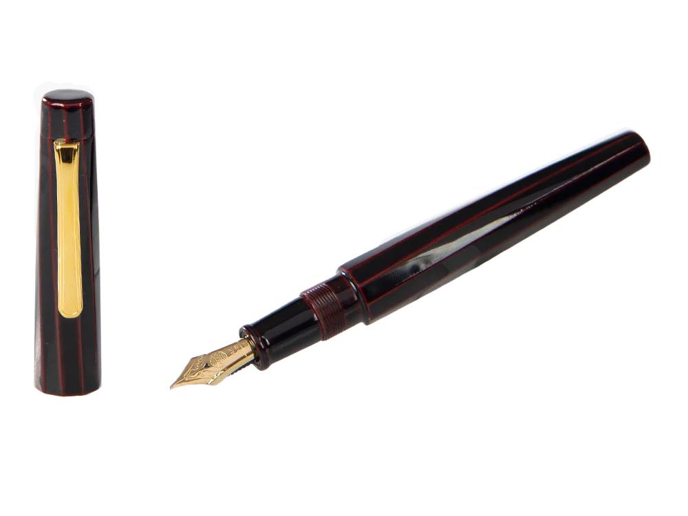 Stylo Plume Nakaya Writer, Kuro Tamenuri, Laque urushi sur ébonite