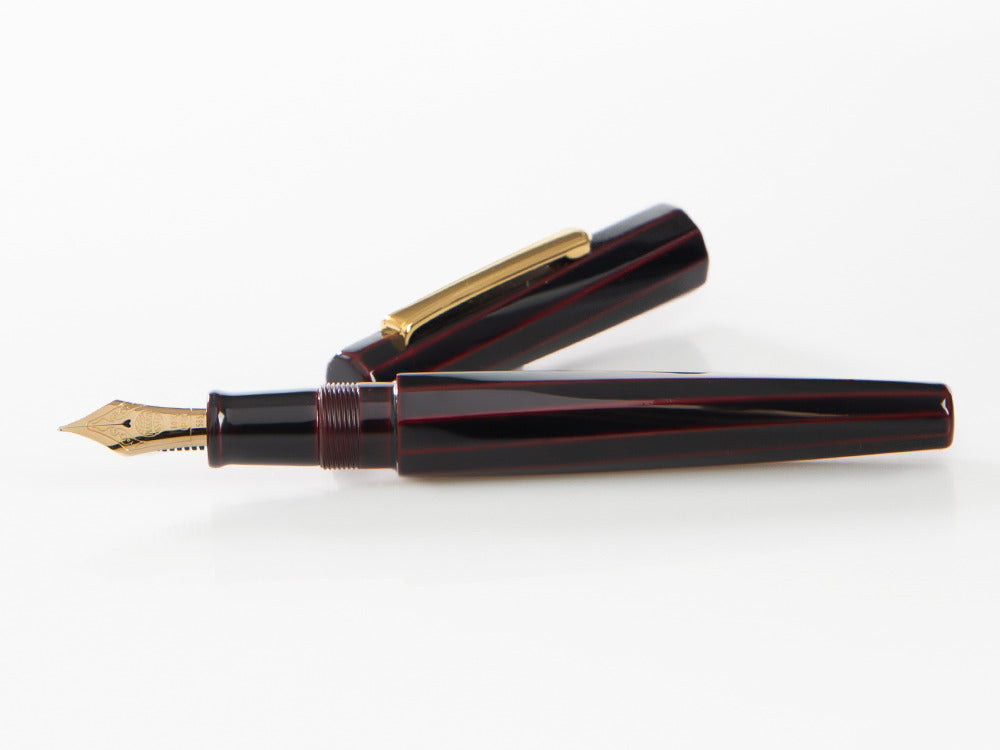 Stylo Plume Nakaya Writer, Kuro Tamenuri, Laque urushi sur ébonite