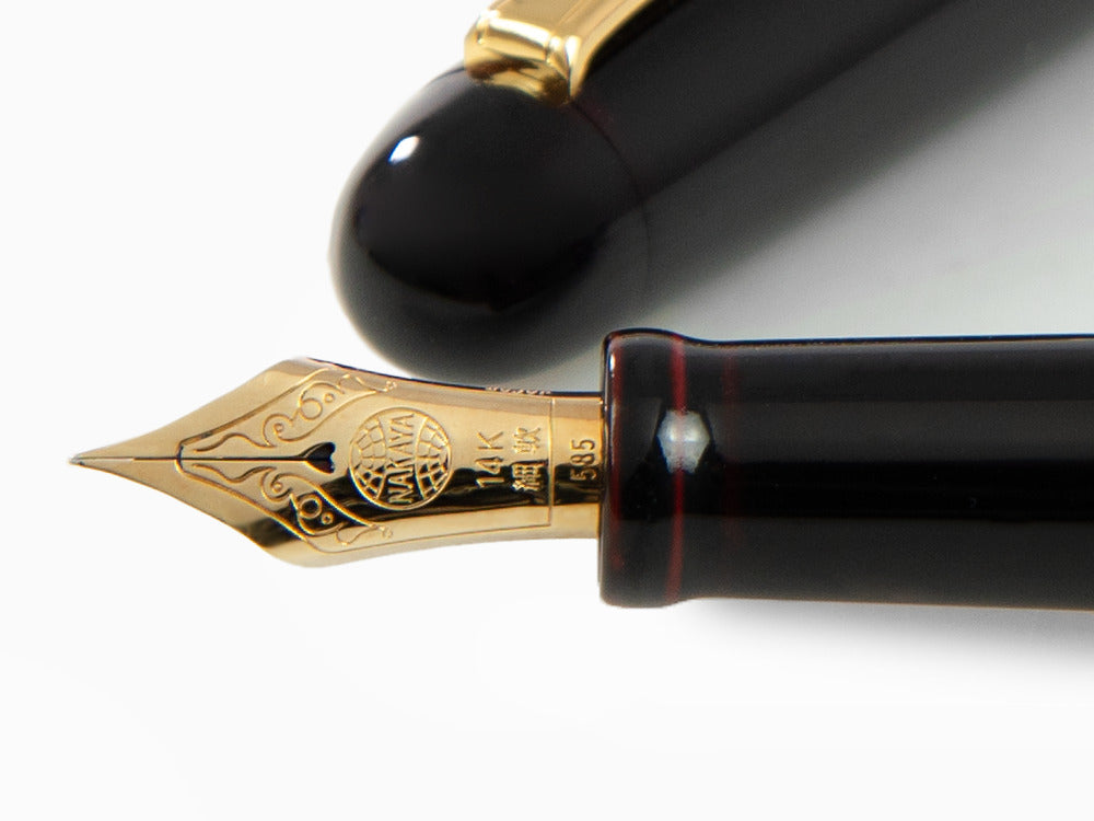 Stylo Plume Nakaya Writer Kuro-Tamenuri, Long, Ebonite