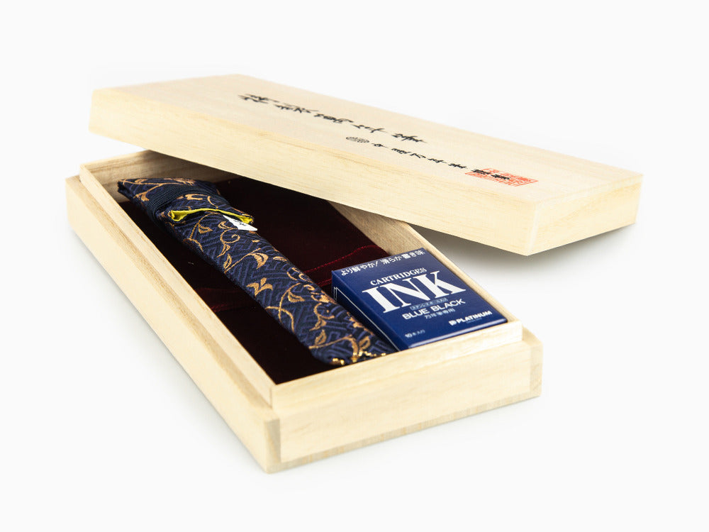 Stylo Plume Nakaya Writer Kuro-Tamenuri, Long, Ebonite