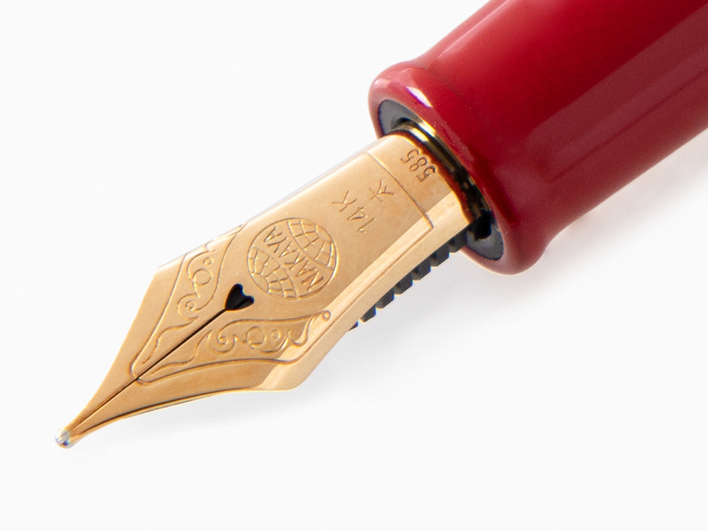 Stylo Plume Nakaya Writer Portable Shu, Ebonite, Or