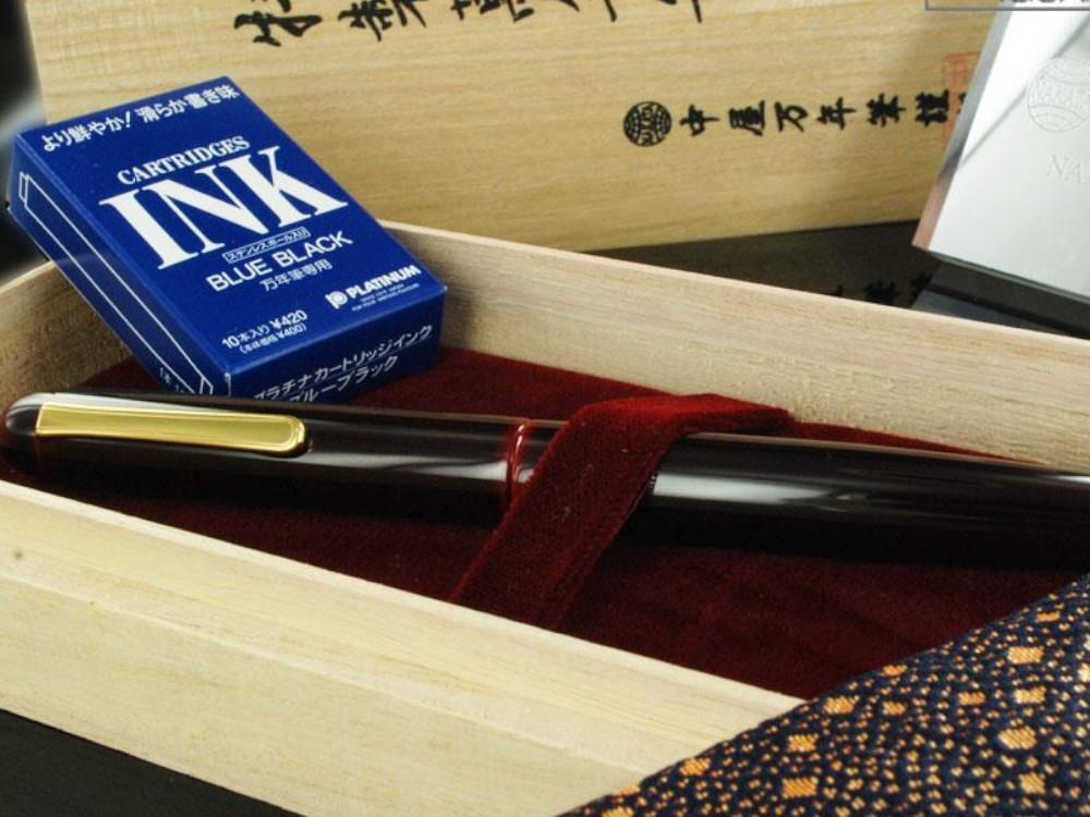 Stylo Plume Nakaya Writer Long, Aka Tamenuri, Laque urushi
