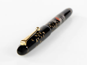 Roller Namiki Tradition Mount Fuji and Wave, Laque, Attributs or, BLK-30P-7-FN