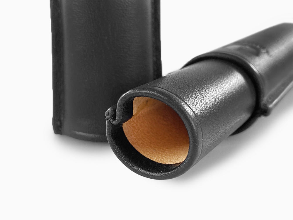 Étui Stylo Namiki Yukari, Cuir, Noir, 1 Instrument D'écriture