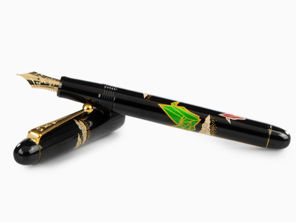 Stylo Plume Namiki Nippon Art Origami Crane, Maki-e, FK-35-SMT