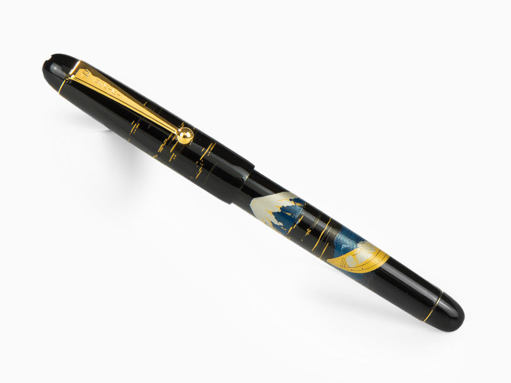 Stylo Plume Namiki Nippon Art Mount Fuji and Ship, Or, FK-35SM-FF
