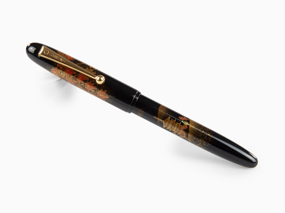Stylo Plume Namiki Yukari Autumn Leaves, Laque Urushi, Or, FN-20M-KO