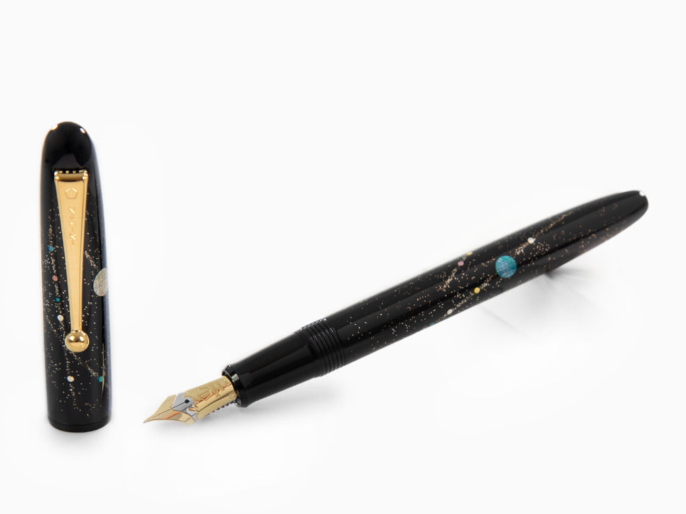 Stylo Plume Namiki Yukari Shooting Star Raden, Laque Urushi, FN-20M-RNB