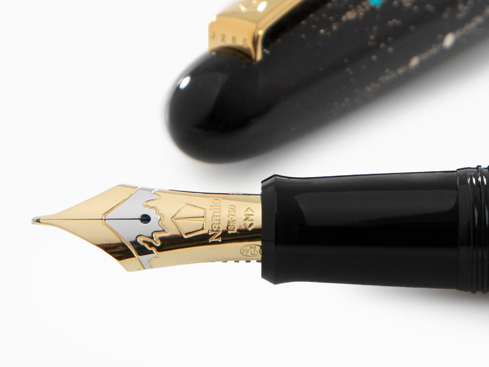 Stylo Plume Namiki Yukari Shooting Star Raden, Laque Urushi, FN-20M-RNB