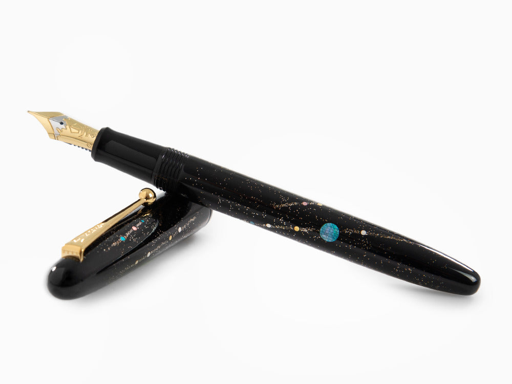 Stylo Plume Namiki Yukari Shooting Star Raden, Laque Urushi, FN-20M-RNB