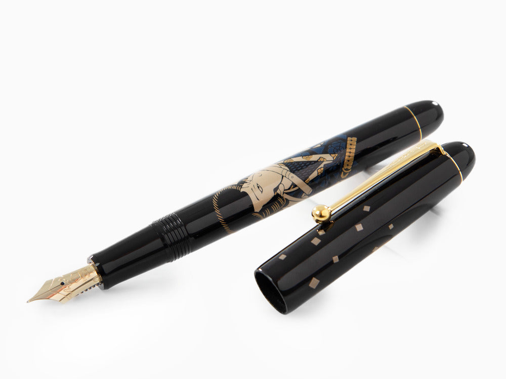 Stylo Plume Namiki Nippon Art Ukiyo-e Shobei Odera, FN-35-SM-ARCHER