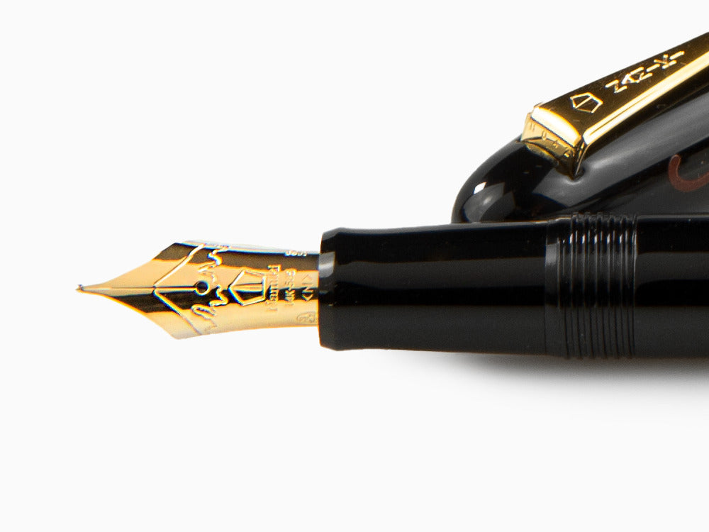 Stylo Plume Namiki Nippon Art Flower Basket, Attributs or, FN-5M-HA