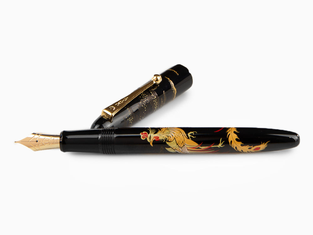 Stylo Plume Namiki Nippon Art Chinese Phoenix, Maki-e, FN-5M-HZ