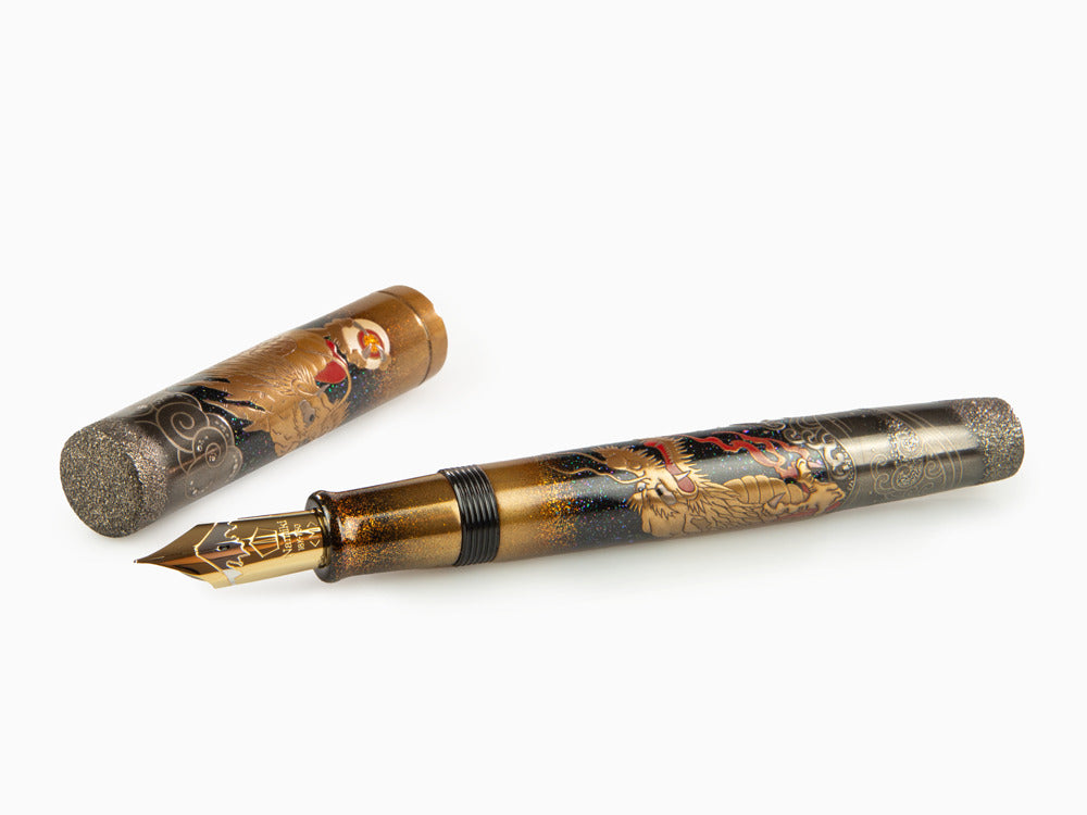 Stylo Plume Namiki Emperor Dragon, Laque Urushi, Noir, FNFV-80M-R