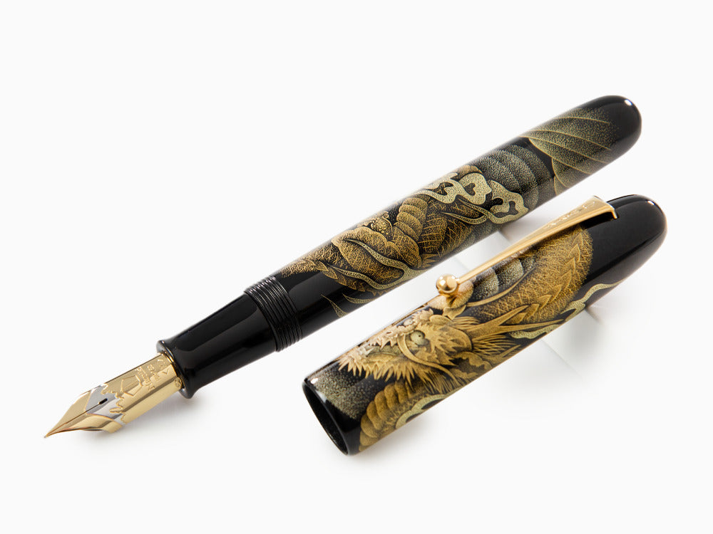 Stylo Plume Namiki Emperor Chinkin Dragon, Maki-e, Noir