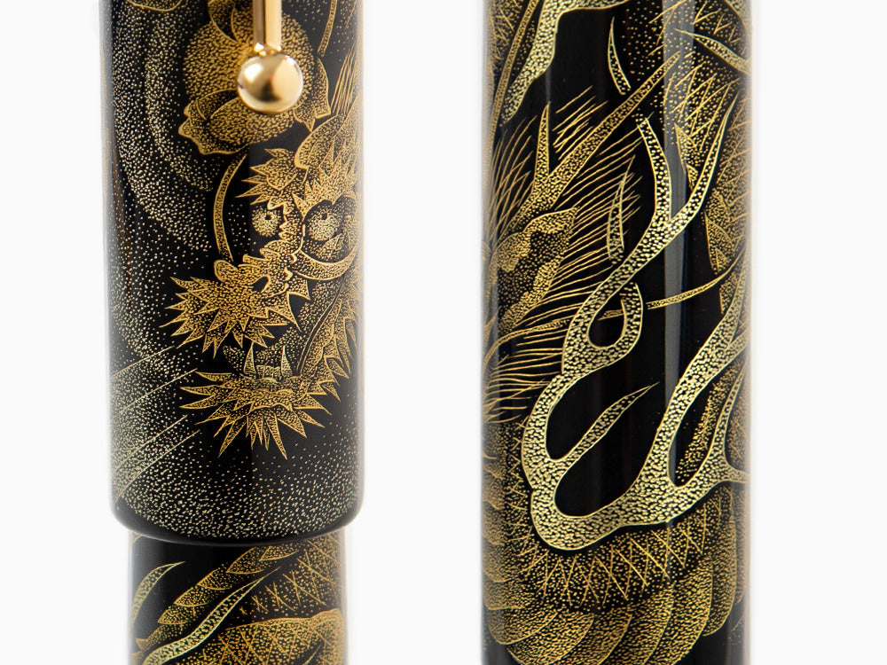 Stylo Plume Namiki Emperor Chinkin Dragon, Maki-e, Noir