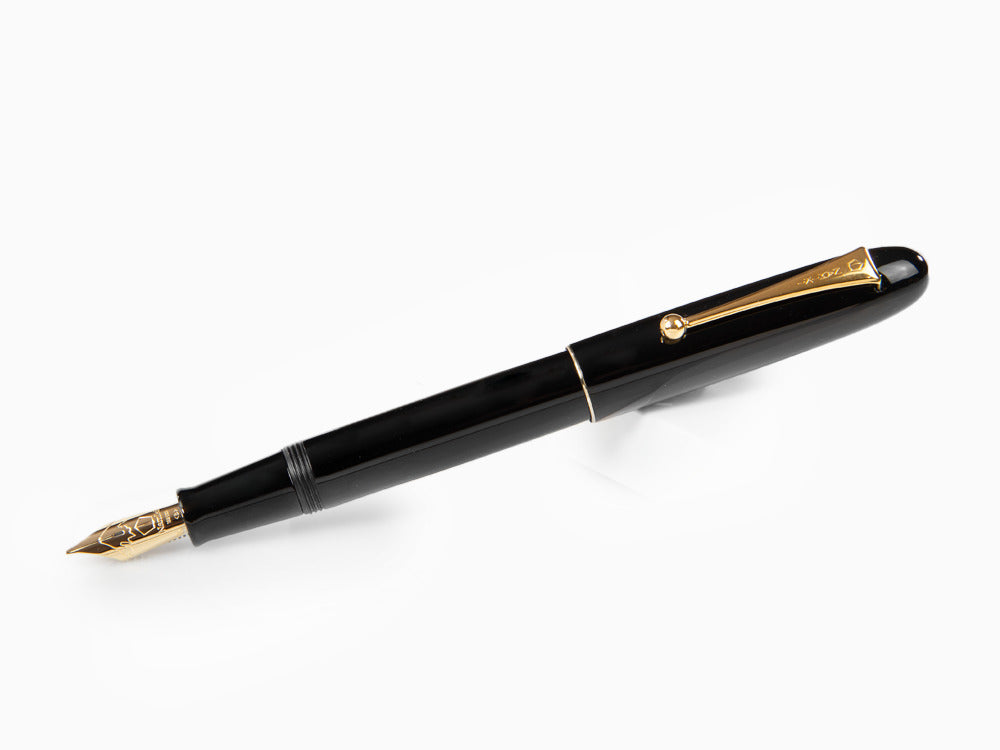 Stylo Plume Yukari Namiki - Laque Urushi Noire No.20, Or, FNK-128S-B