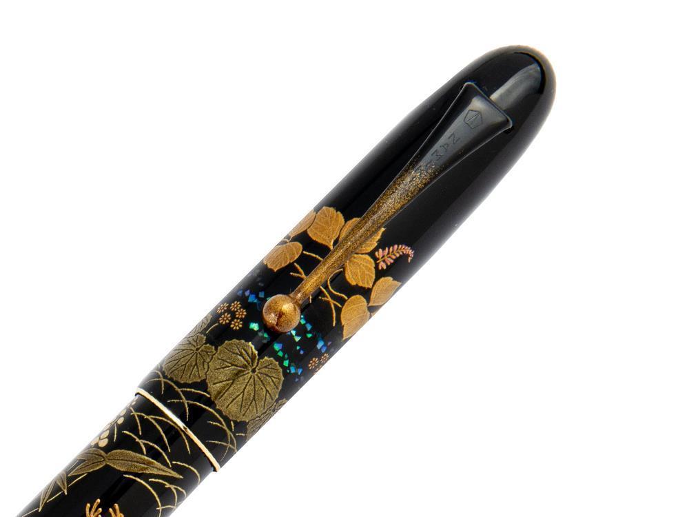 Stylo Plume Namiki Yukari Royale Frog, Laque Urushi, Or, Taka Maki-e