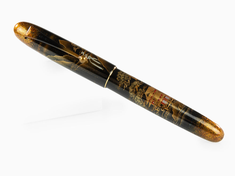 Stylo Plume Namiki Yukari Royale Night Scene, Urushi, Togidashi Maki-e