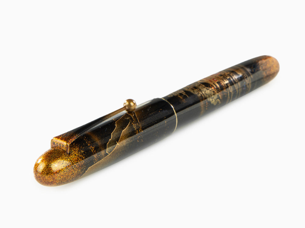 Stylo Plume Namiki Yukari Royale Night Scene, Urushi, Togidashi Maki-e