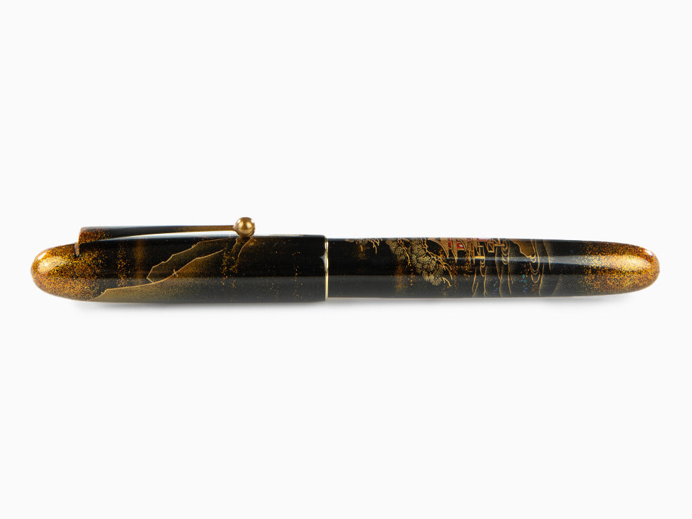Stylo Plume Namiki Yukari Royale Night Scene, Urushi, Togidashi Maki-e