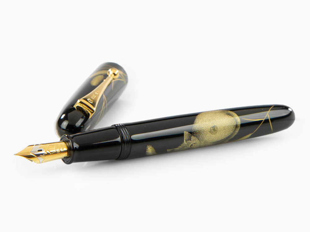 Stylo Plume Namiki Chinkin Cat, Laque Urushi, FNKC-30-MNEK