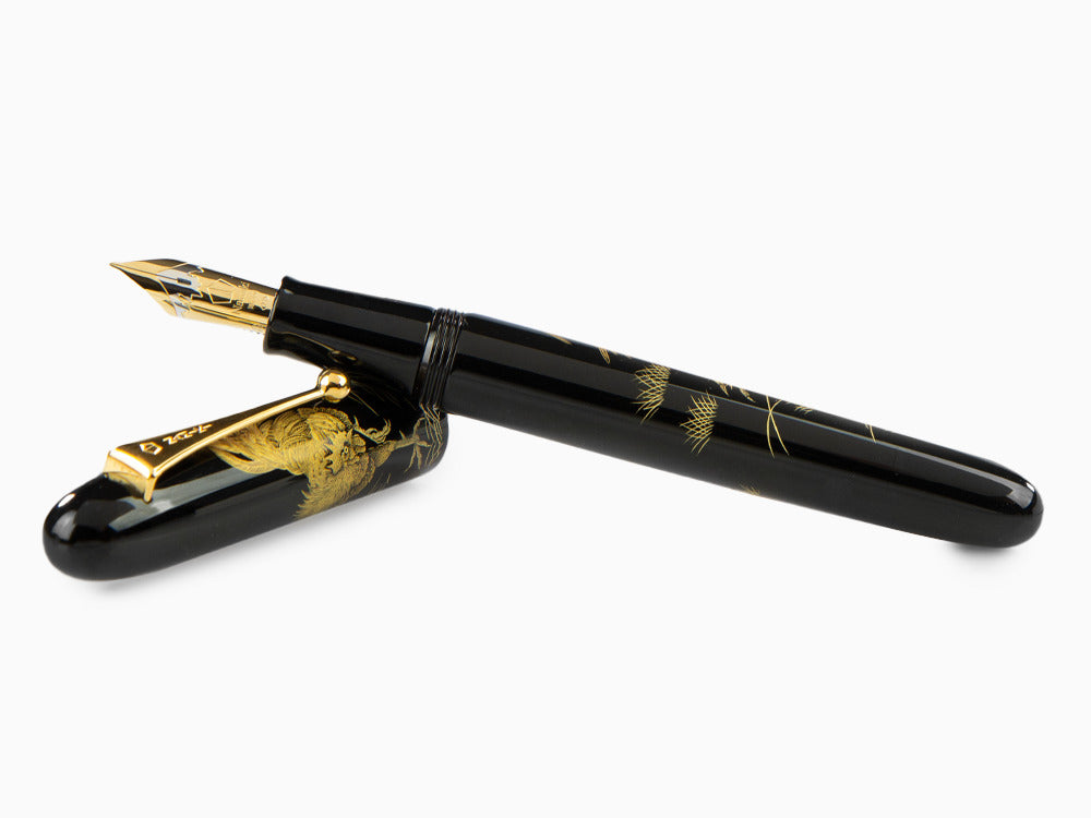Stylo Plume Namiki Chinkin Royal Rooster, Laque Urushi, FNKC-30M-TOK
