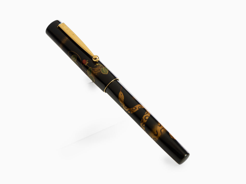 Stylo Plume Namiki Yukari Zodiac Snake, Laque Urushi, FNV-20M-MI
