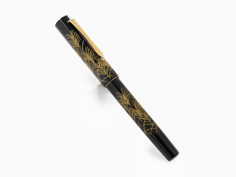 Stylo Plume Namiki Chinkin Silver Grass (Susuki), Maki-e, FNVC-10M-SU