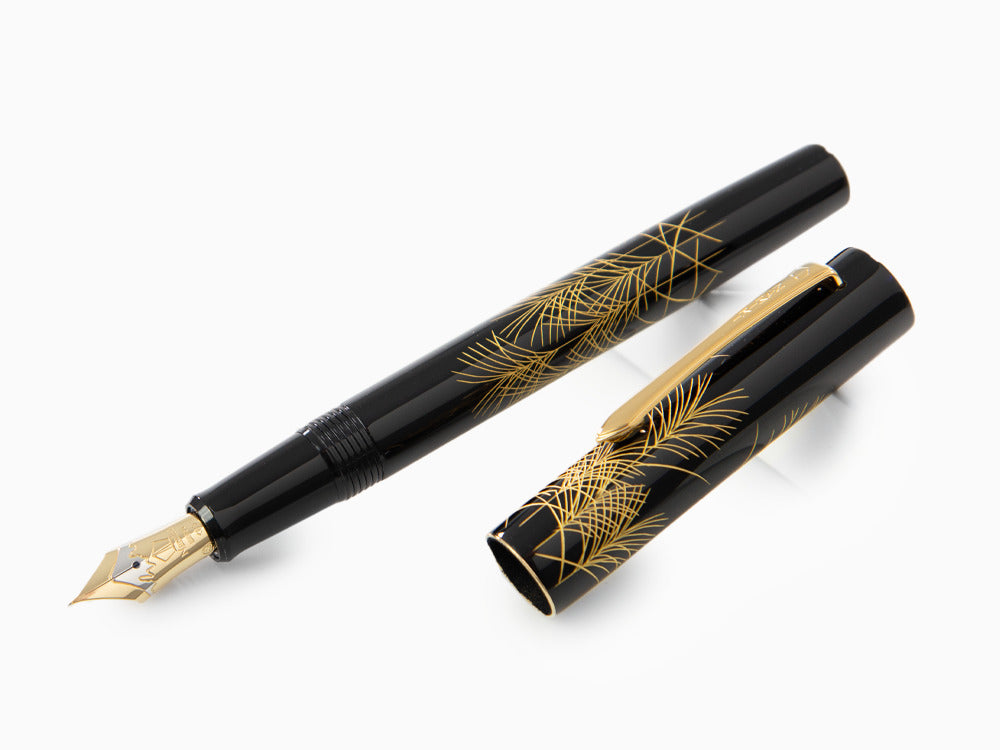 Stylo Plume Namiki Chinkin Silver Grass (Susuki), Maki-e, FNVC-10M-SU
