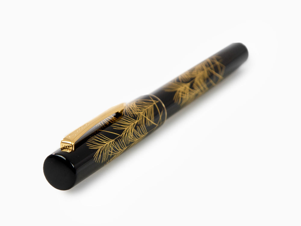 Stylo Plume Namiki Chinkin Silver Grass (Susuki), Maki-e, FNVC-10M-SU
