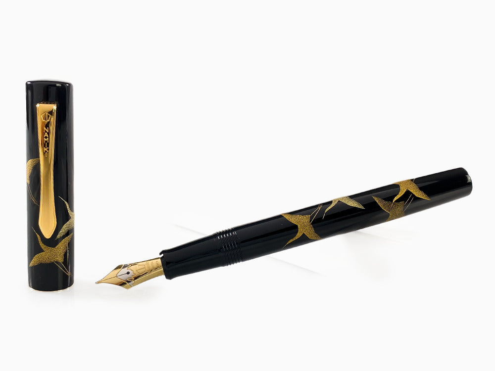 Stylo Plume Namiki Chinkin Crane, Laque Urushi, FNVC-10M-T