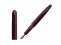 Stylo Plume Nakaya Cigar Long Aka-Tamenuri, Ebonite, Laque Urushi