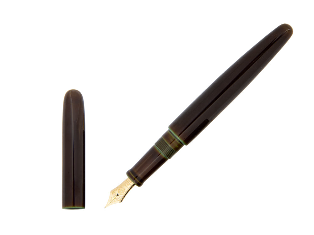 Stylo Plume Nakaya Cigar Long Heki-Tamenuri, Laque urushi sur ébonite